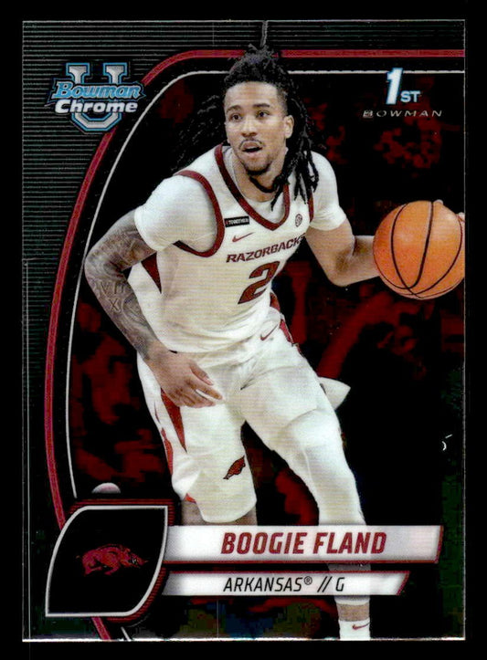 2024-25 Bowman University Chrome #11 Boogie Fland