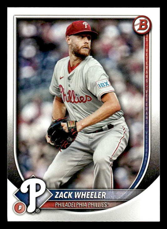 2025 Bowman #45 Zack Wheeler