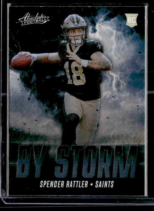 2024 Panini Absolute #BS-SPR Spencer Rattler By Storm