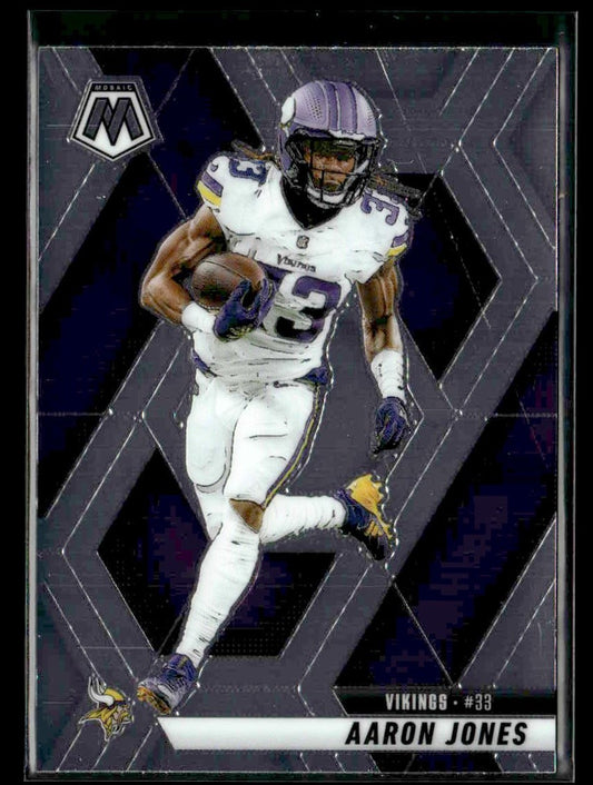 2025 Panini Mosaic #128 Aaron Jones Mosaic
