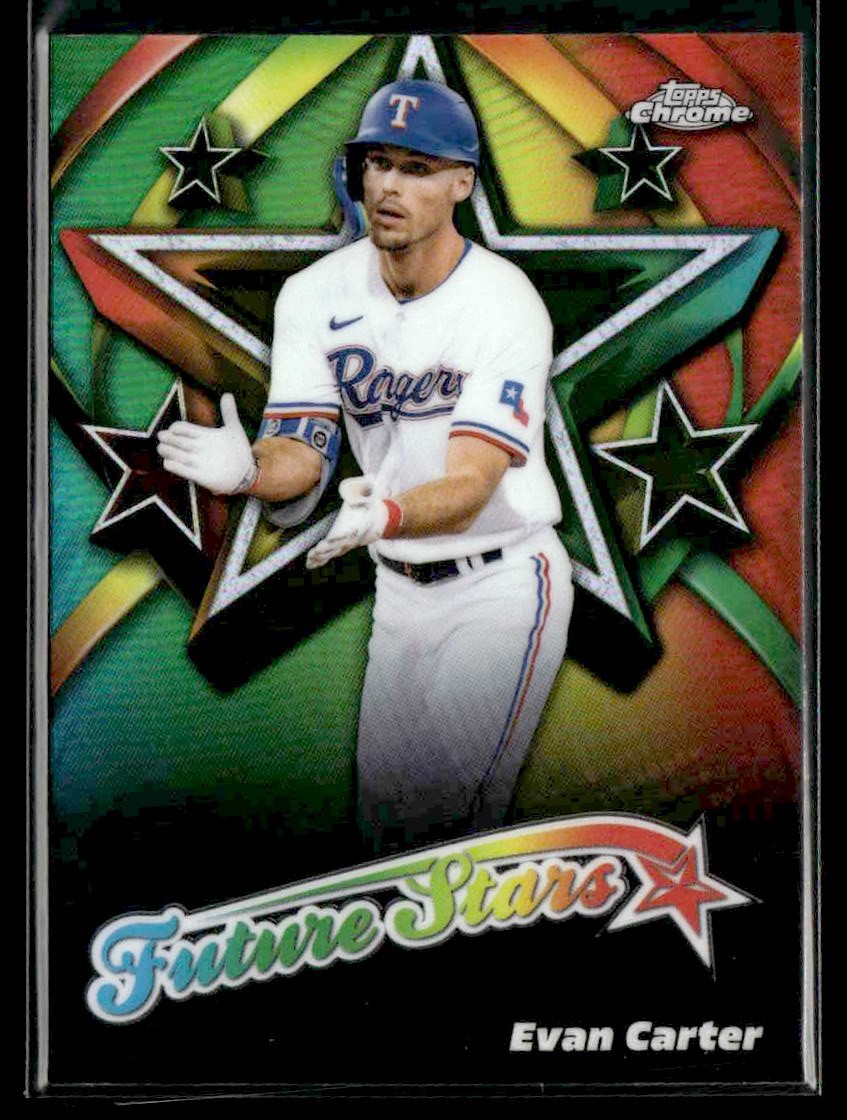 2025 Topps Chrome #FS-12 Evan Carter Future Stars