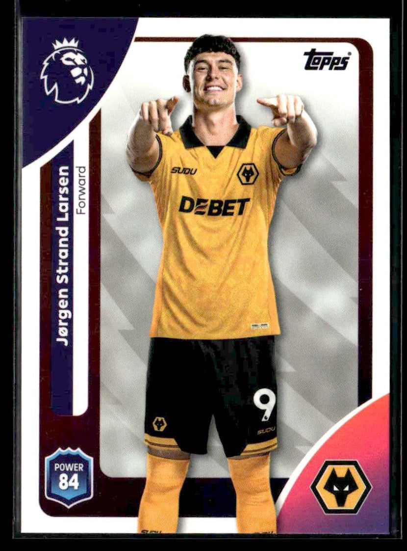 2025-26 Topps Premier League #302 Jørgen Strand Larsen