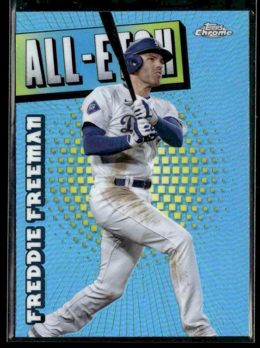 2025 Topps Chrome #CAE-11 Freddie Freeman Chrome All-Etch
