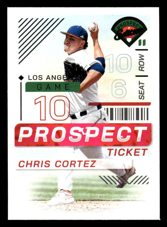 2024 Panini Prospect Edition #118 Chris Cortez