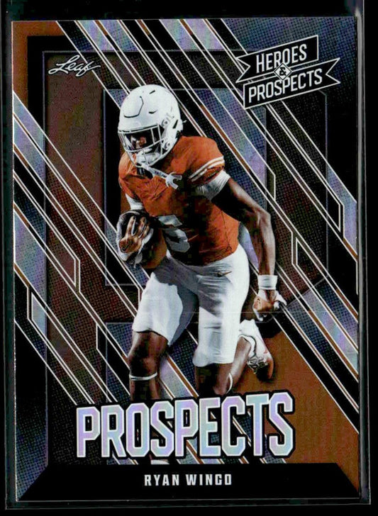2024 Leaf Heroes & Prospects #119 Ryan Wingo