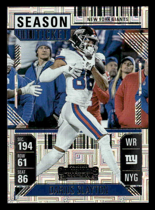 2024 Panini Contenders Football Mojo #75 Darius Slayton