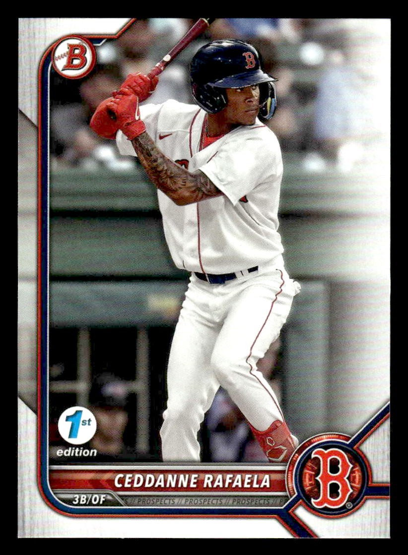 2022 Bowman Draft 1st Edition #BD-104 Ceddanne Rafaela