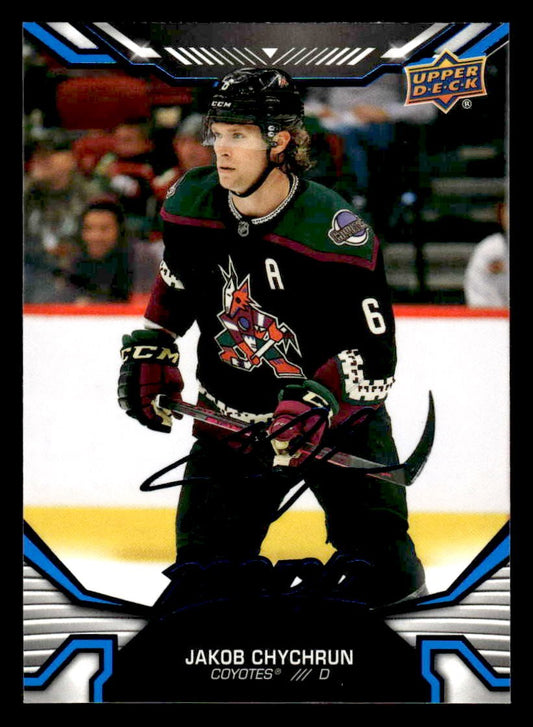 2022-23 Upper Deck MVP #117 Jakob Chychrun Blue Script