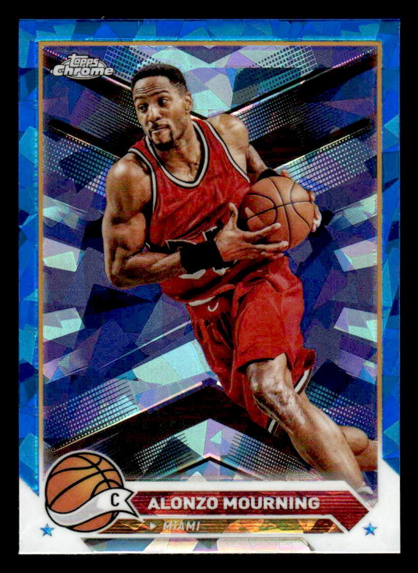 2023-24 Topps Chrome Sapphire Edition #43 Alonzo Mourning
