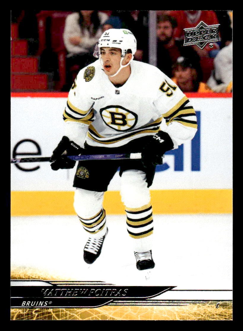 2024-25 Upper Deck #19 Matthew Poitras