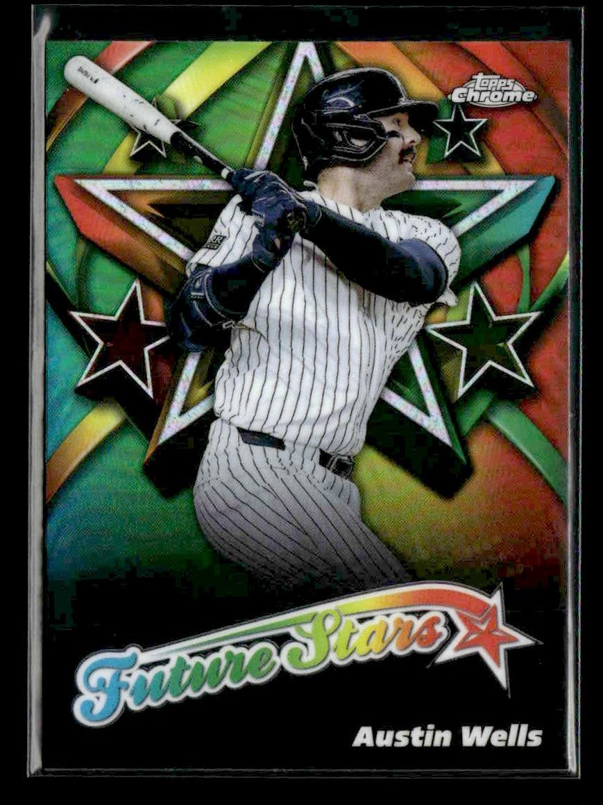 2025 Topps Chrome #FS-9 Austin Wells Future Stars