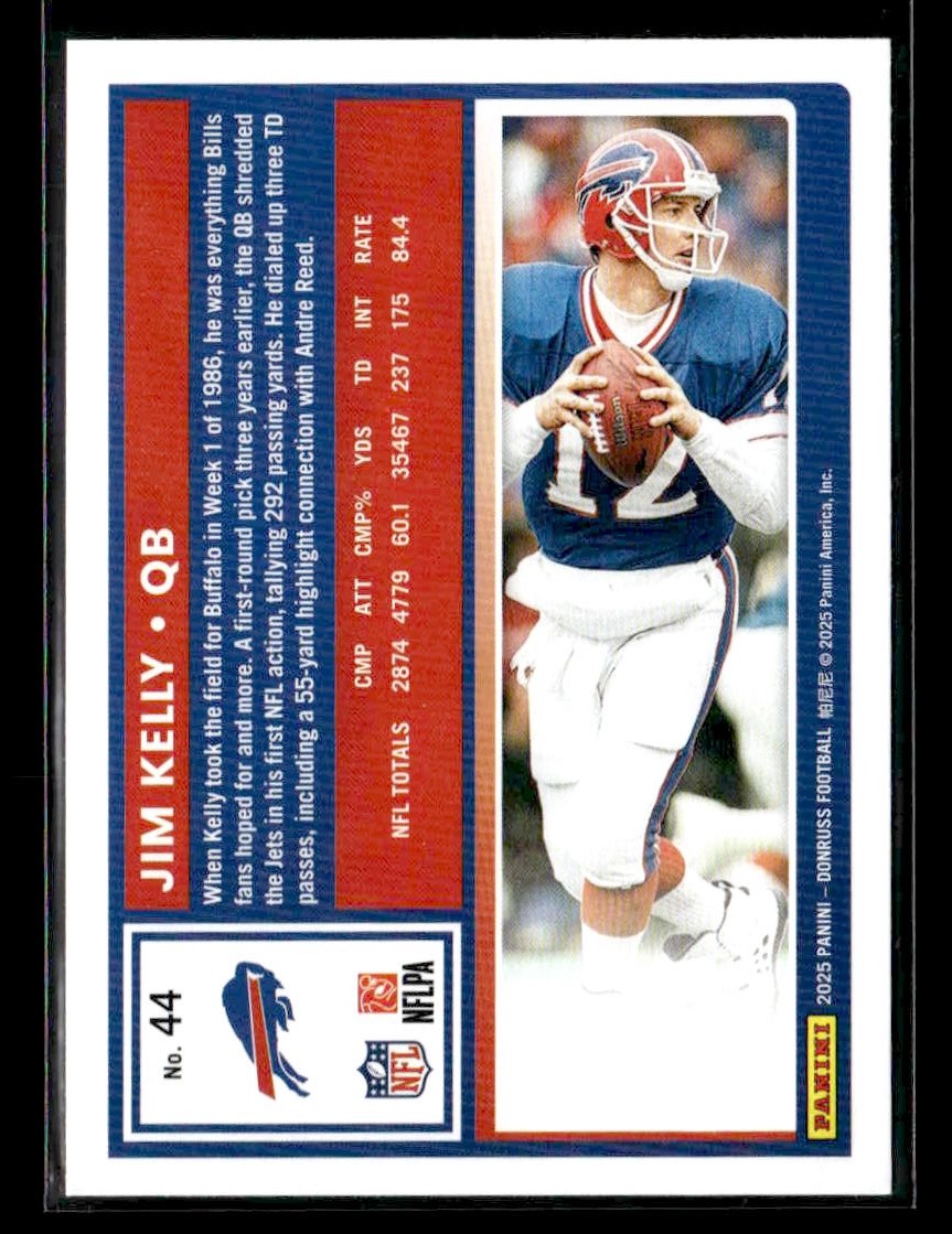 2025 Donruss #44 Jim Kelly