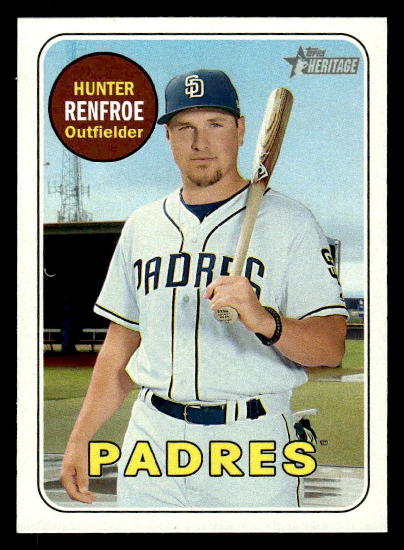 2018 Topps Heritage #198 Hunter Renfroe