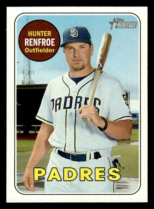 2018 Topps Heritage #198 Hunter Renfroe