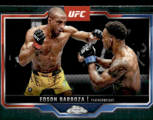 2025 Topps Chrome UFC #117 Edson Barboza