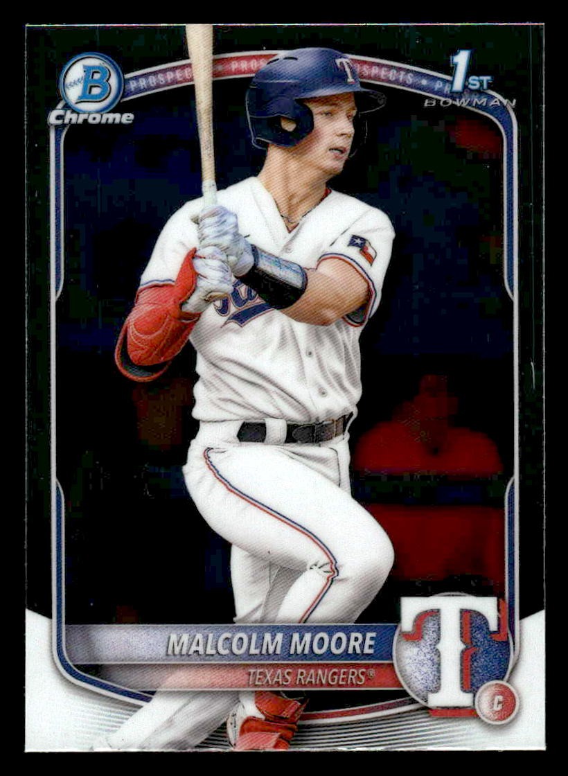 2025 Bowman #BCP-129 Malcolm Moore Chrome Prospects