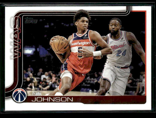 2025-26 Topps #99 AJ Johnson