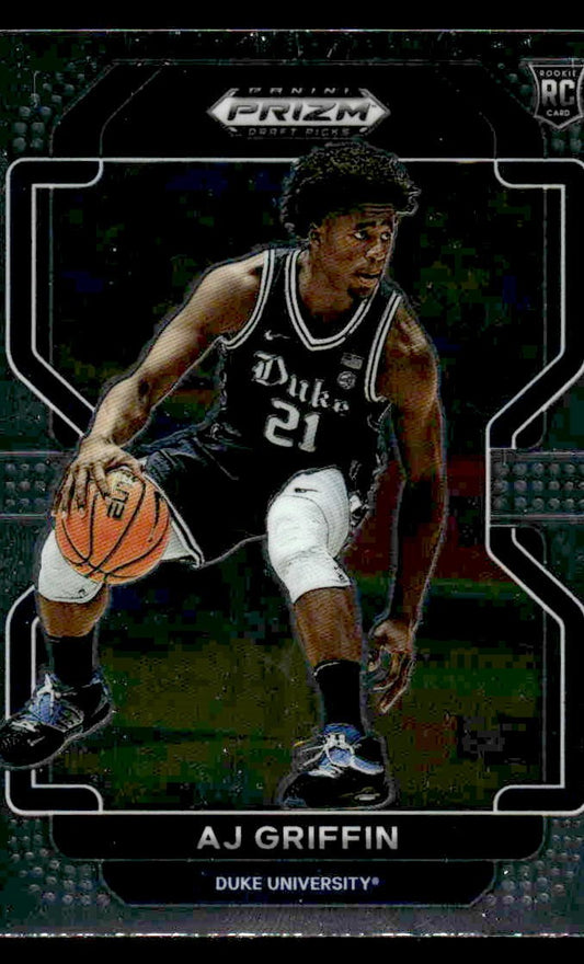 2022 Panini Prizm Draft Picks #56 AJ Griffin