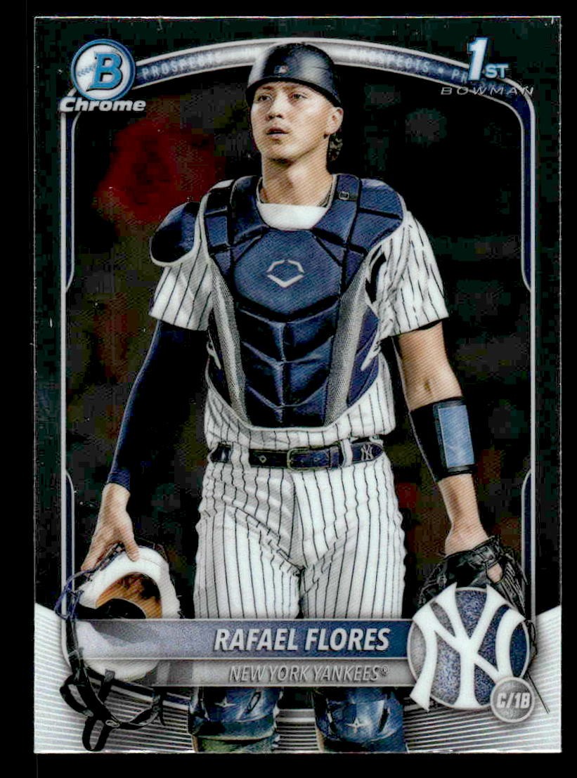 2025 Bowman #BCP-34 Rafael Flores Chrome Prospects