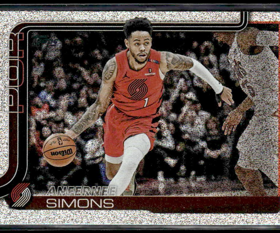 2025-26 Topps #123 Anfernee Simons Sandglitter