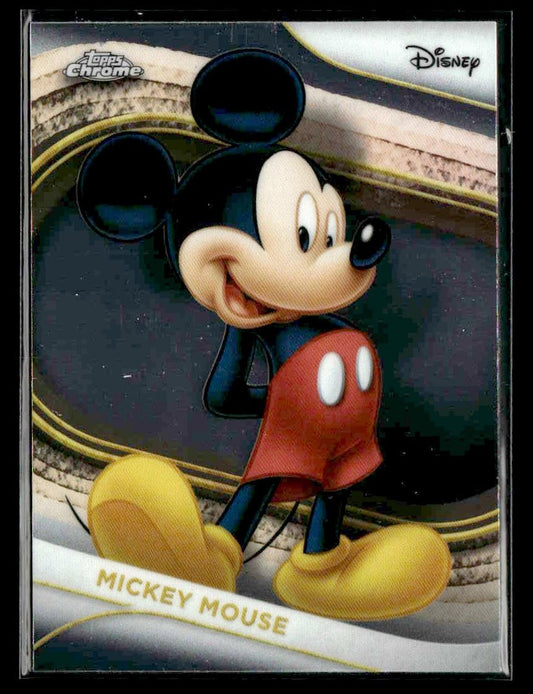 🌟 Mickey Mouse — 2025 Topps Chrome Disney #1 🌟