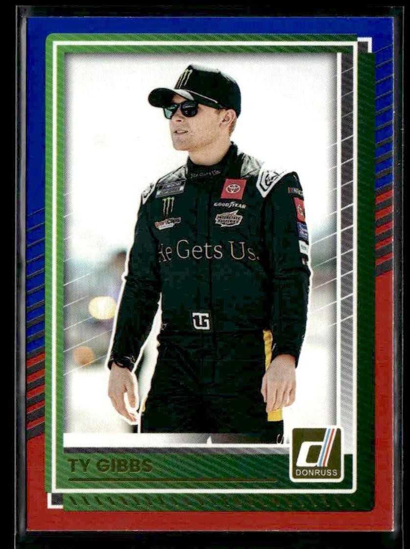 2025 Donruss #58 Ty Gibbs Red and Blue