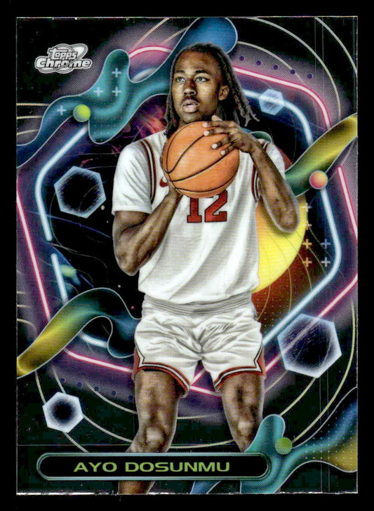 2023-24 Topps Chrome Cosmic #24 Ayo Dosunmu