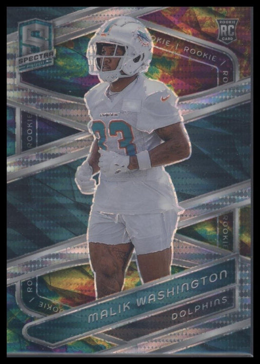2024 Panini Spectra #196 Malik Washington Celestial #/99