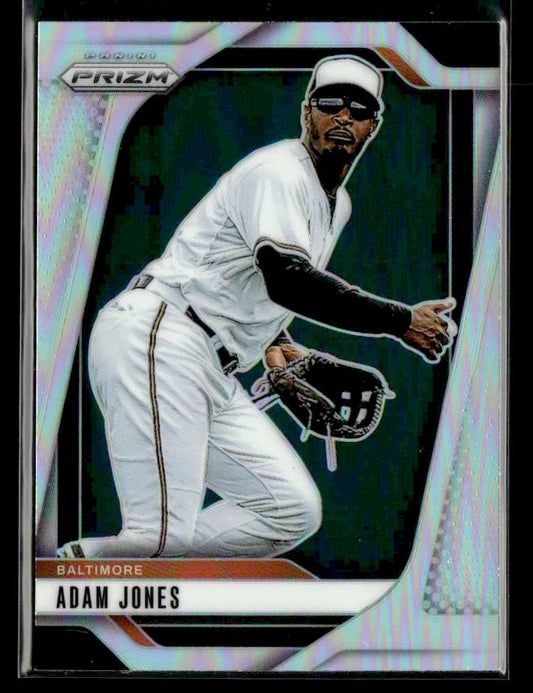 2025 Panini Prizm #195 Adam Jones Silver Prizm