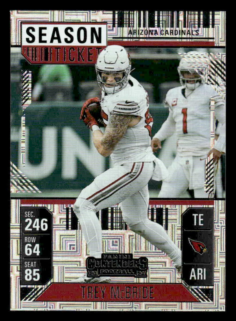 2024 Panini Contenders Football Mojo #1 Trey McBride
