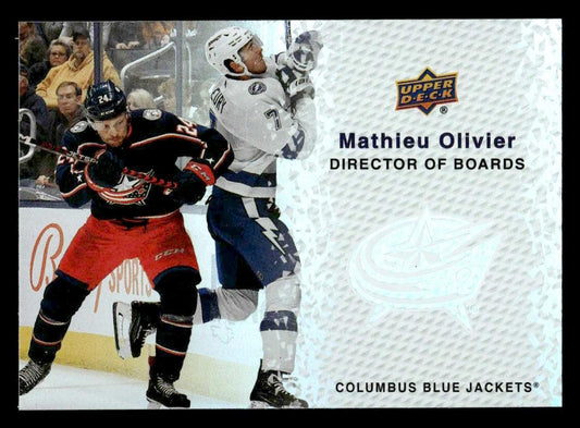 2023-24 Upper Deck #DB-6 Mathieu Olivier Director of Boards