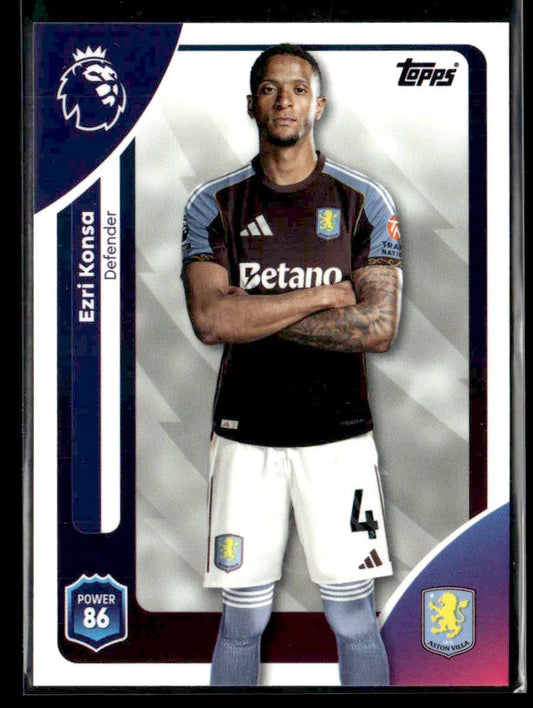 2025-26 Topps Premier League #22 Ezri Konsa