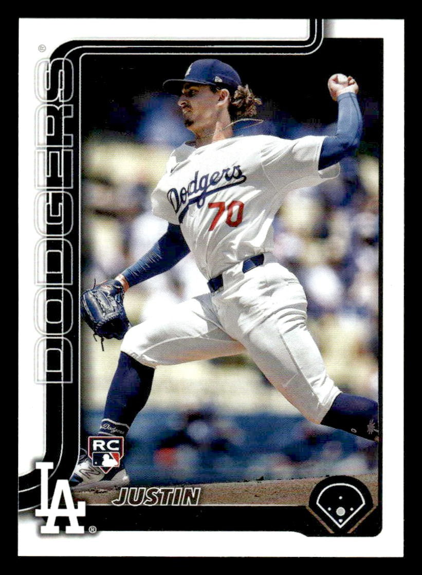 2025 Topps #204 Justin Wrobleski