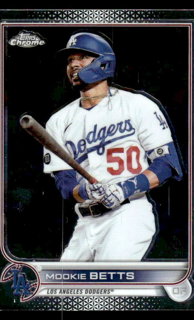 2022 Topps Chrome Sonic #100 Mookie Betts