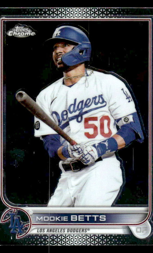 2022 Topps Chrome Sonic #100 Mookie Betts