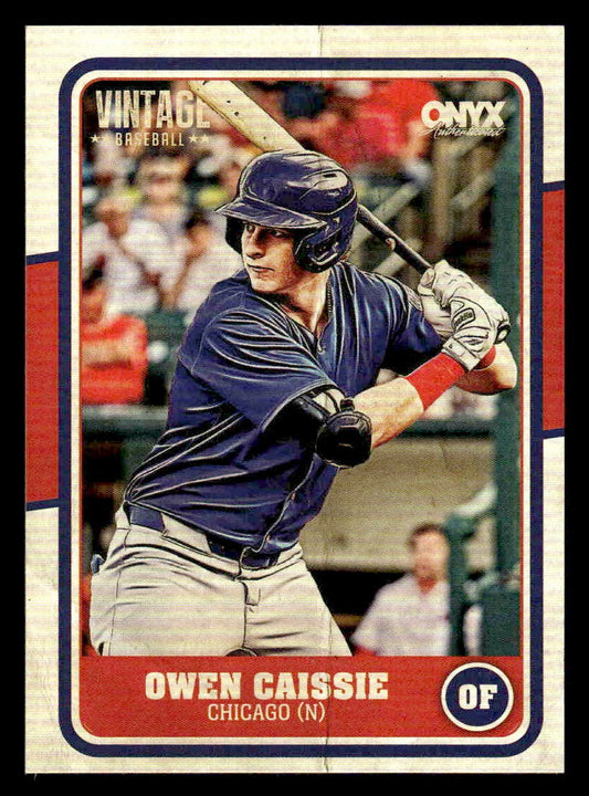 2025 Onyx Vintage #OVOWCA Owen Caissie
