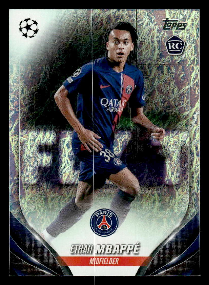 2023-24 Topps Jade Edition UEFA Club Competitions #181 Ethan Mbappé