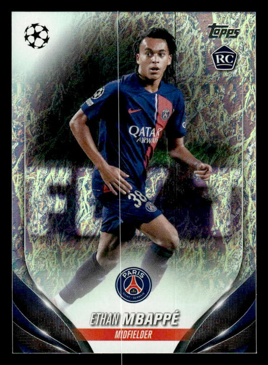 2023-24 Topps Jade Edition UEFA Club Competitions #181 Ethan Mbappé