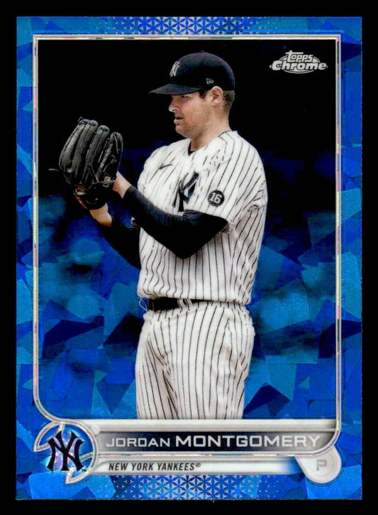 2022 Topps Chrome Sapphire Edition #382 Jordan Montgomery
