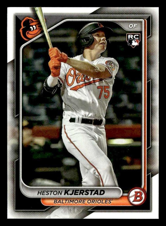 2024 Bowman #9 Heston Kjerstad