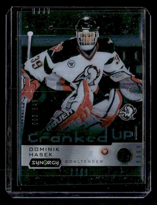 2023-24 Upper Deck Synergy #CR-DH Dominik Hasek Cranked Up #/849