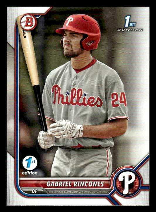 2022 Bowman Draft 1st Edition #BD-142 Gabriel Rincones