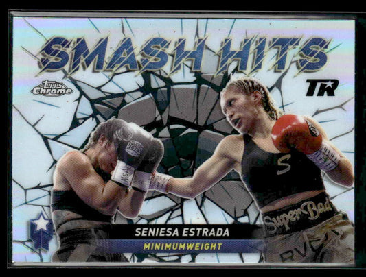 2024 Topps Chrome #SH-6 Seniesa Estrada Smash Hits Refractor