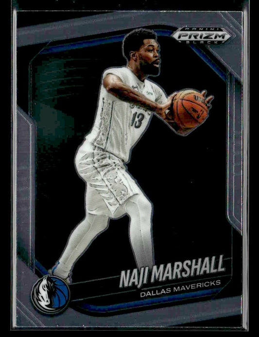 2024-25 Panini Prizm Black #128 Naji Marshall