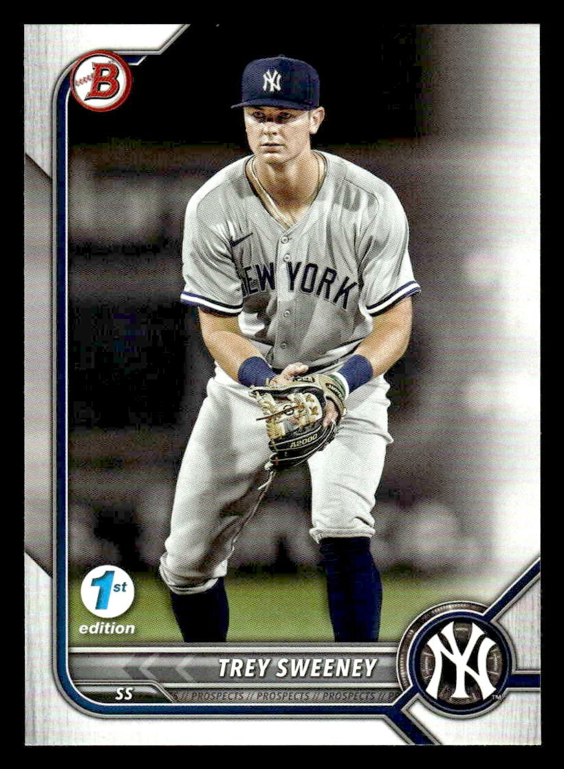2022 Bowman Draft 1st Edition #BD-156 Trey Sweeney