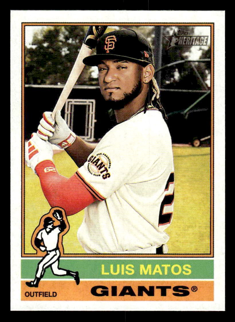 2025 Topps Heritage #113 Luis Matos