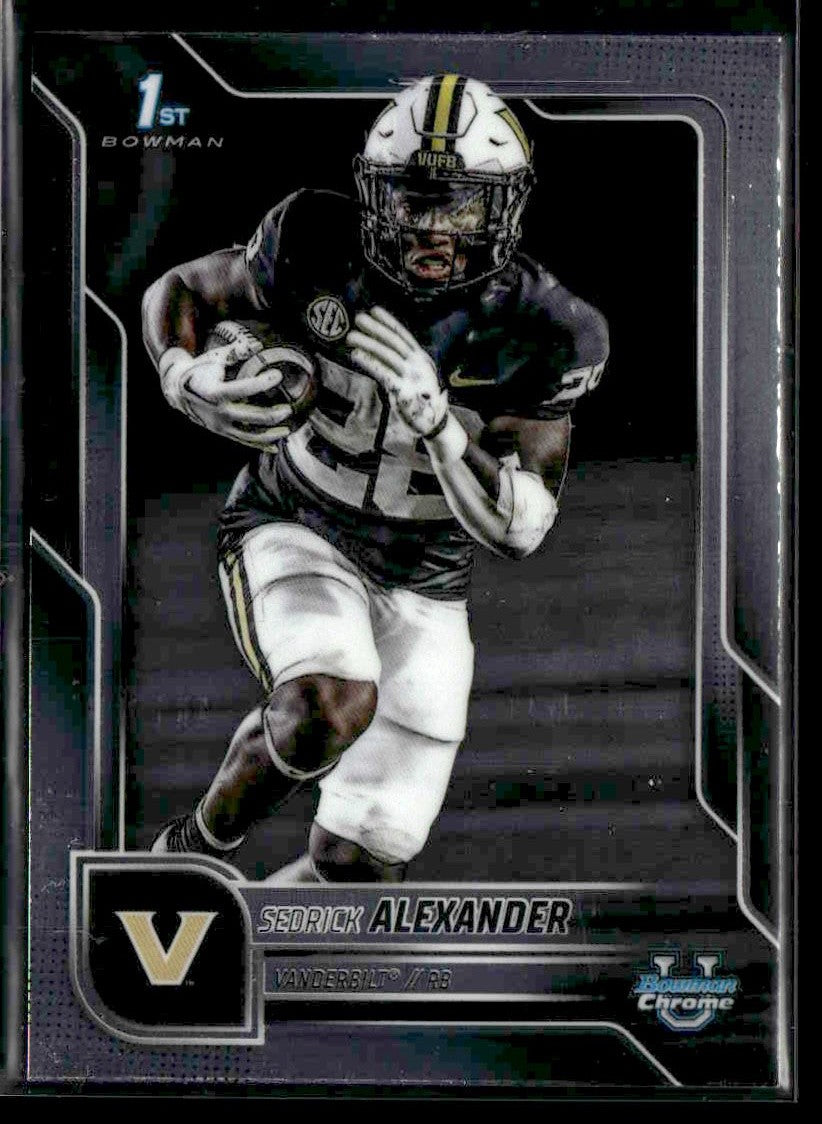 2025 Bowman University Chrome #14 Sedrick Alexander