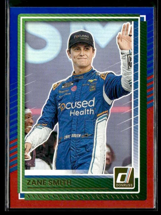 2025 Donruss #1 Zane Smith Red and Blue