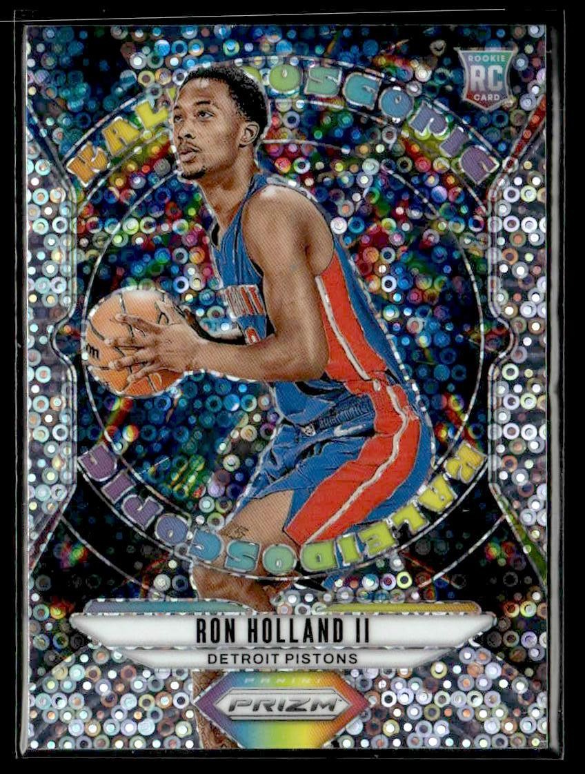 2024-25 Panini Prizm #23 Ron Holland II Kaleidoscopic Prizms Fast Break