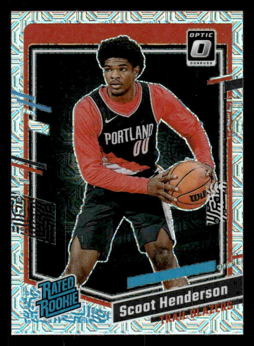 2023-24 Donruss Optic #239 Scoot Henderson Choice